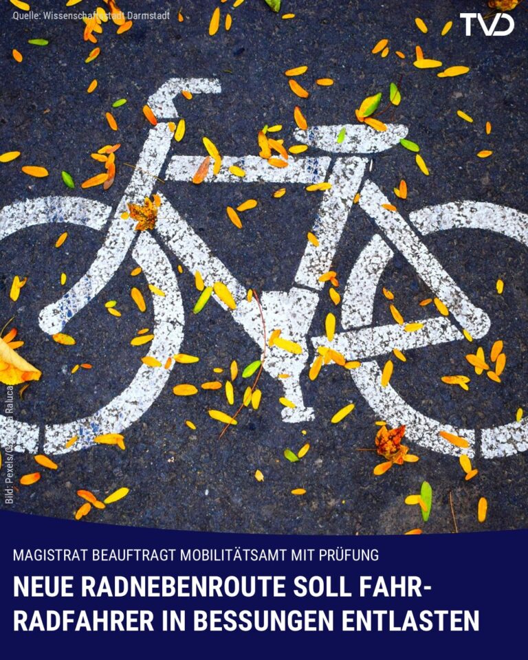 Bessunger Fahrradfahrer sollen entlastet werden