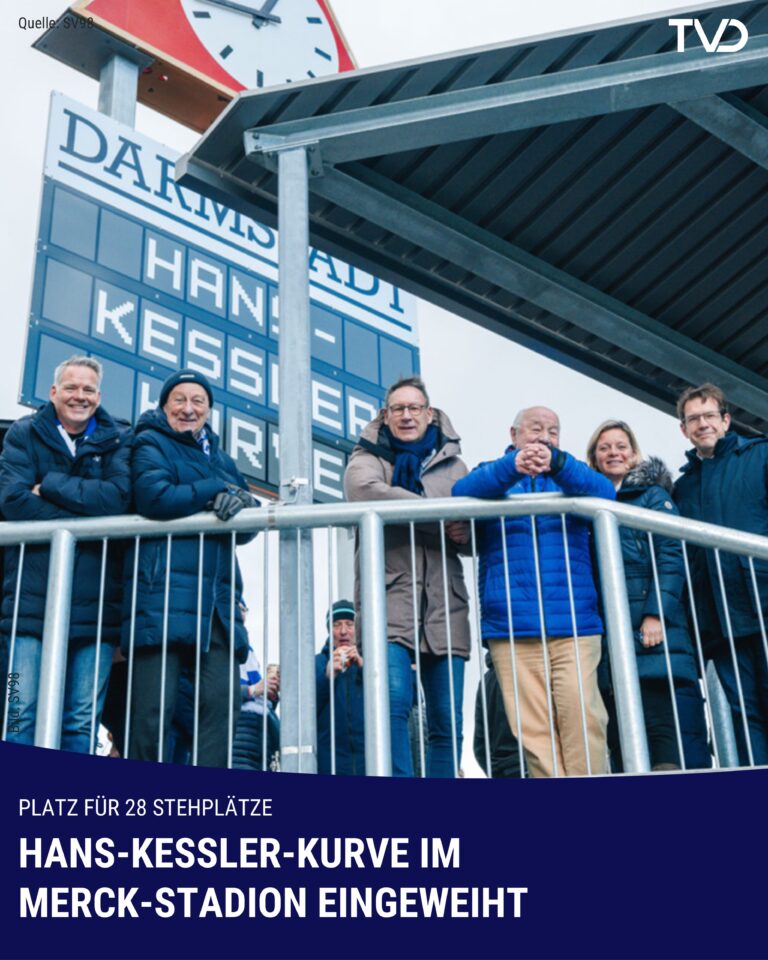 Hans-Kessler-Kurve im Merck-Stadion eingeweiht