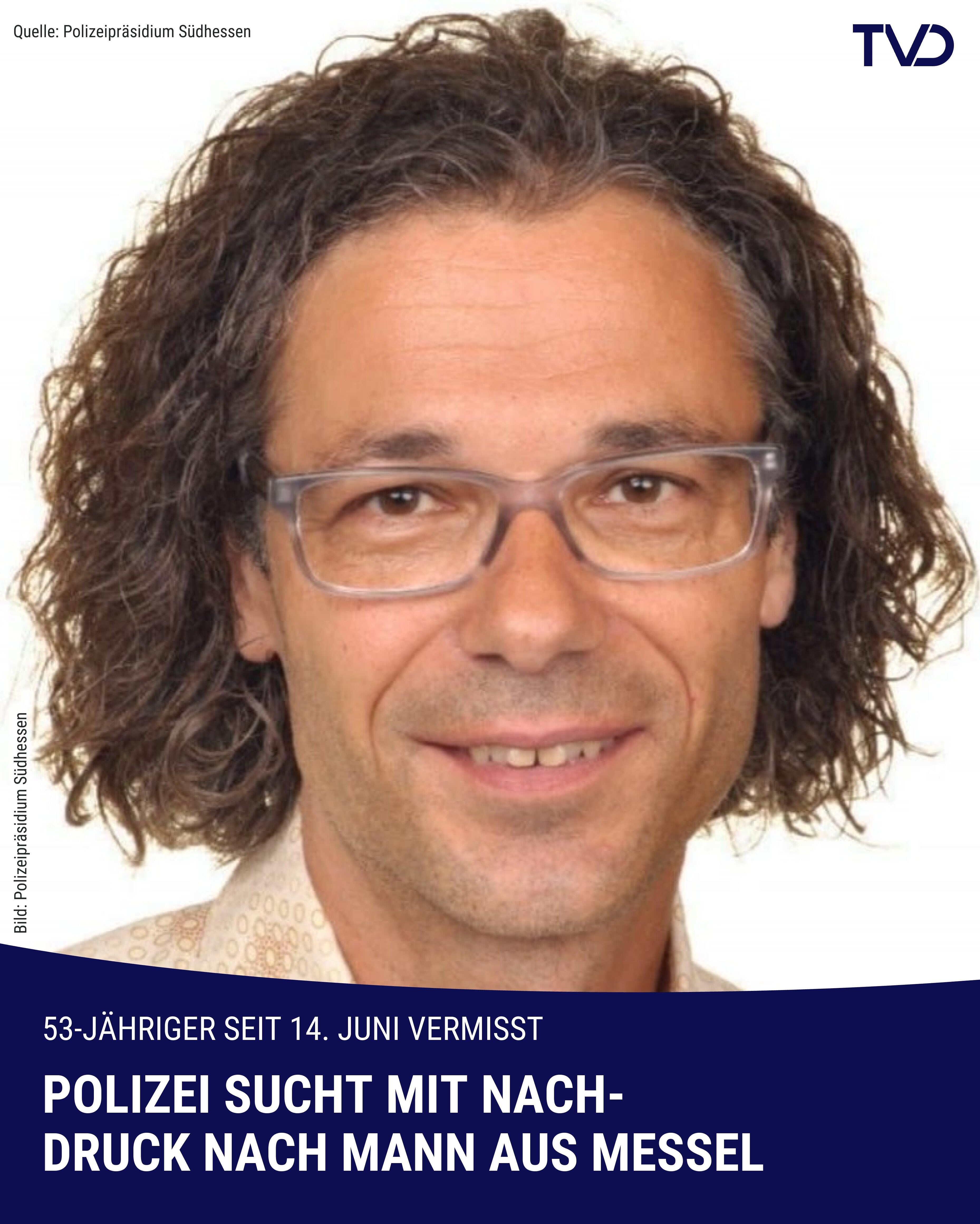 53-Jähriger aus Messel seit fast zwei Wochen vermisst