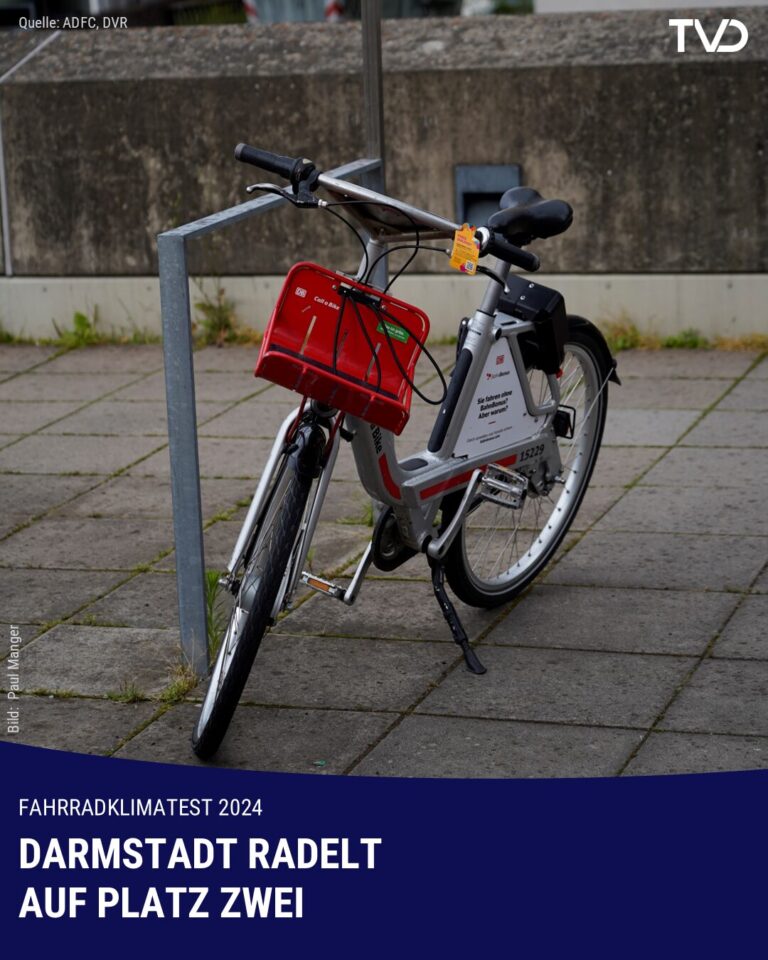 Rad statt Stau: Warum Darmstadt jetzt als Mobilitäts-Vorbild gilt