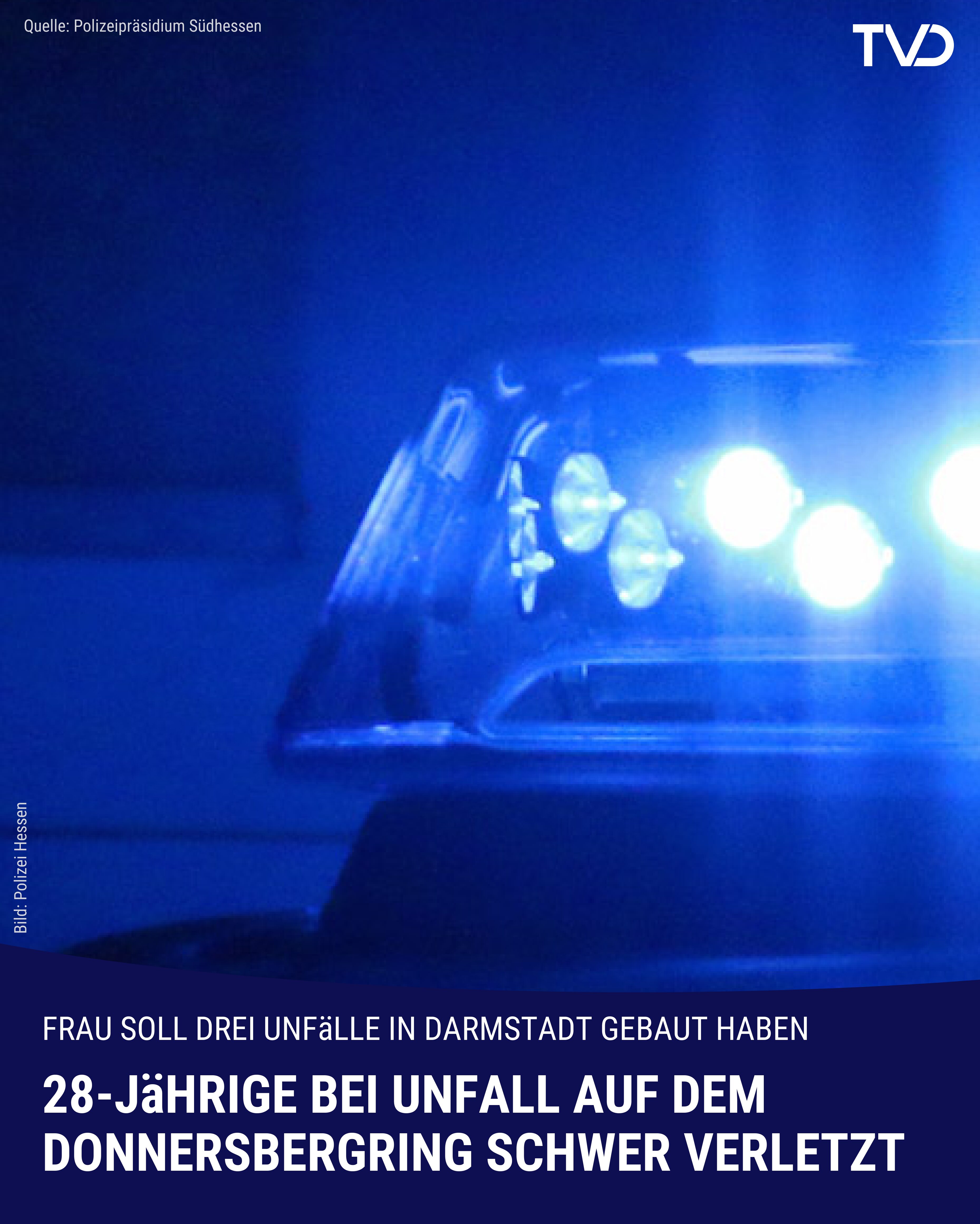 Frau baut drei Unfälle und wird schwer verletzt