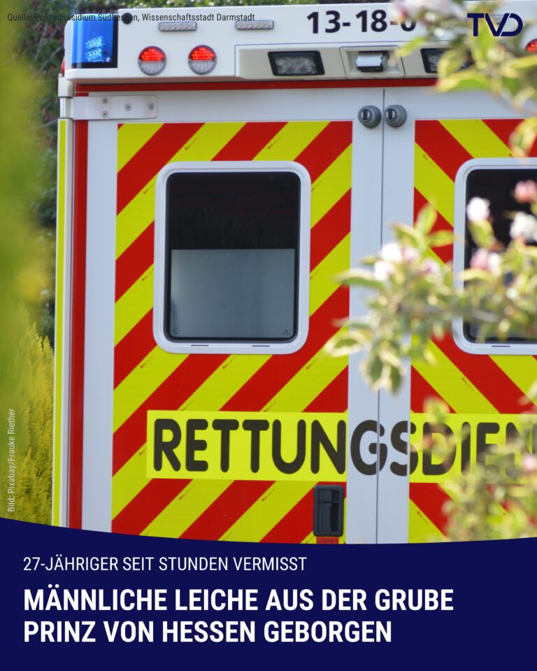 Leichnam aus Grube Prinz von Hessen geborgen