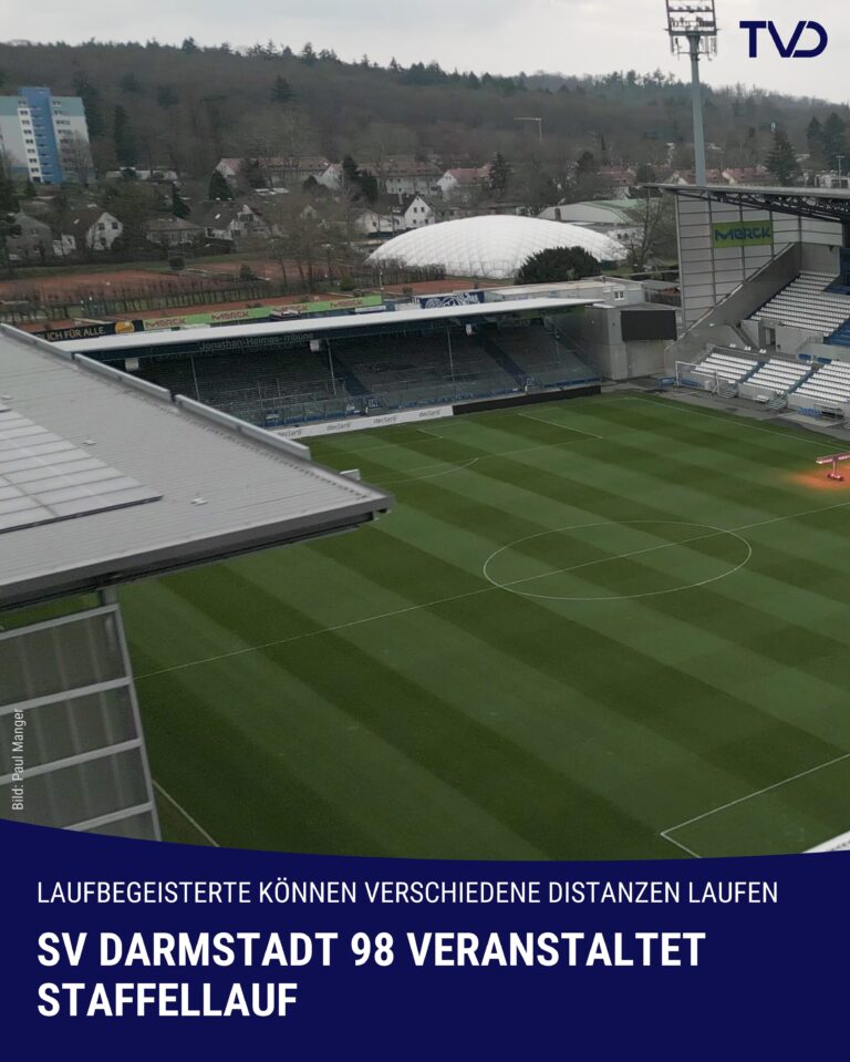SV Darmstadt 98 veranstaltet Staffellauf