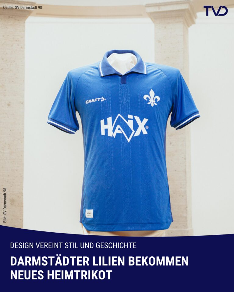 Lilien stellen neues Heimtrikot für die Saison 2025/26 vor