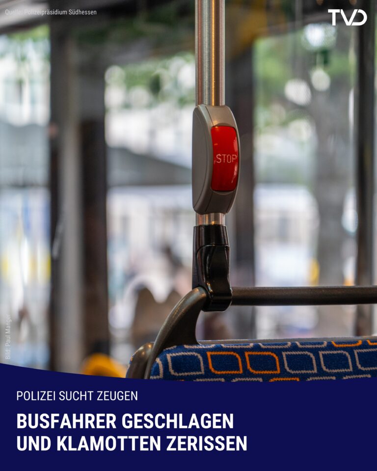 Busfahrer geschlagen und Klamotten zerrissen – Polizei sucht Zeugen