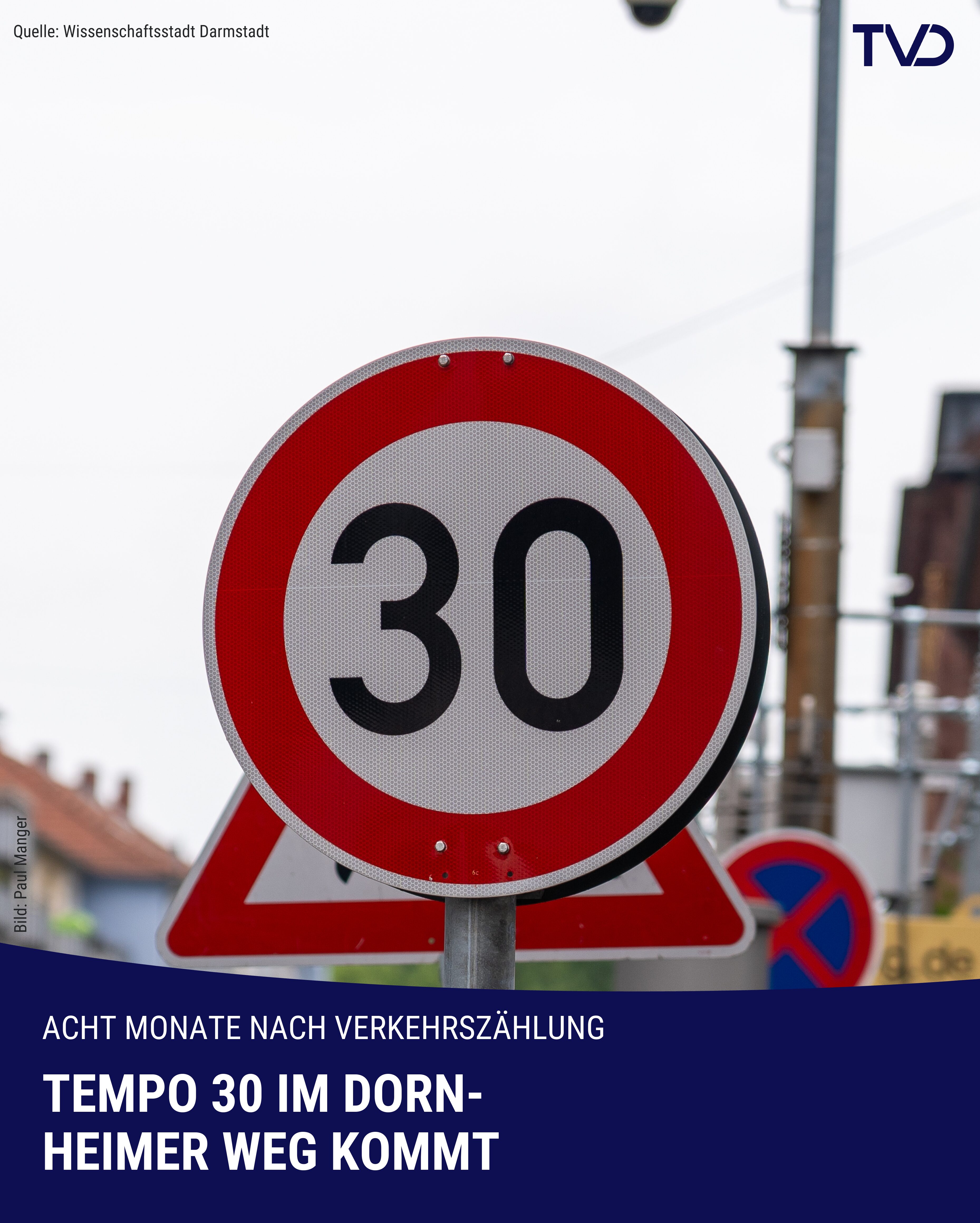 Tempo 30 im Dornheimer Weg kommt