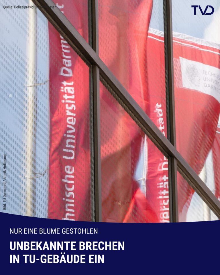 Unbekannte brechen in TU-Gebäude ein