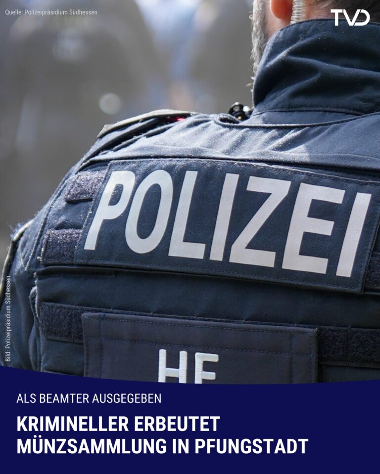 Vermeintlicher Polizist erbeutet Münzsammlung