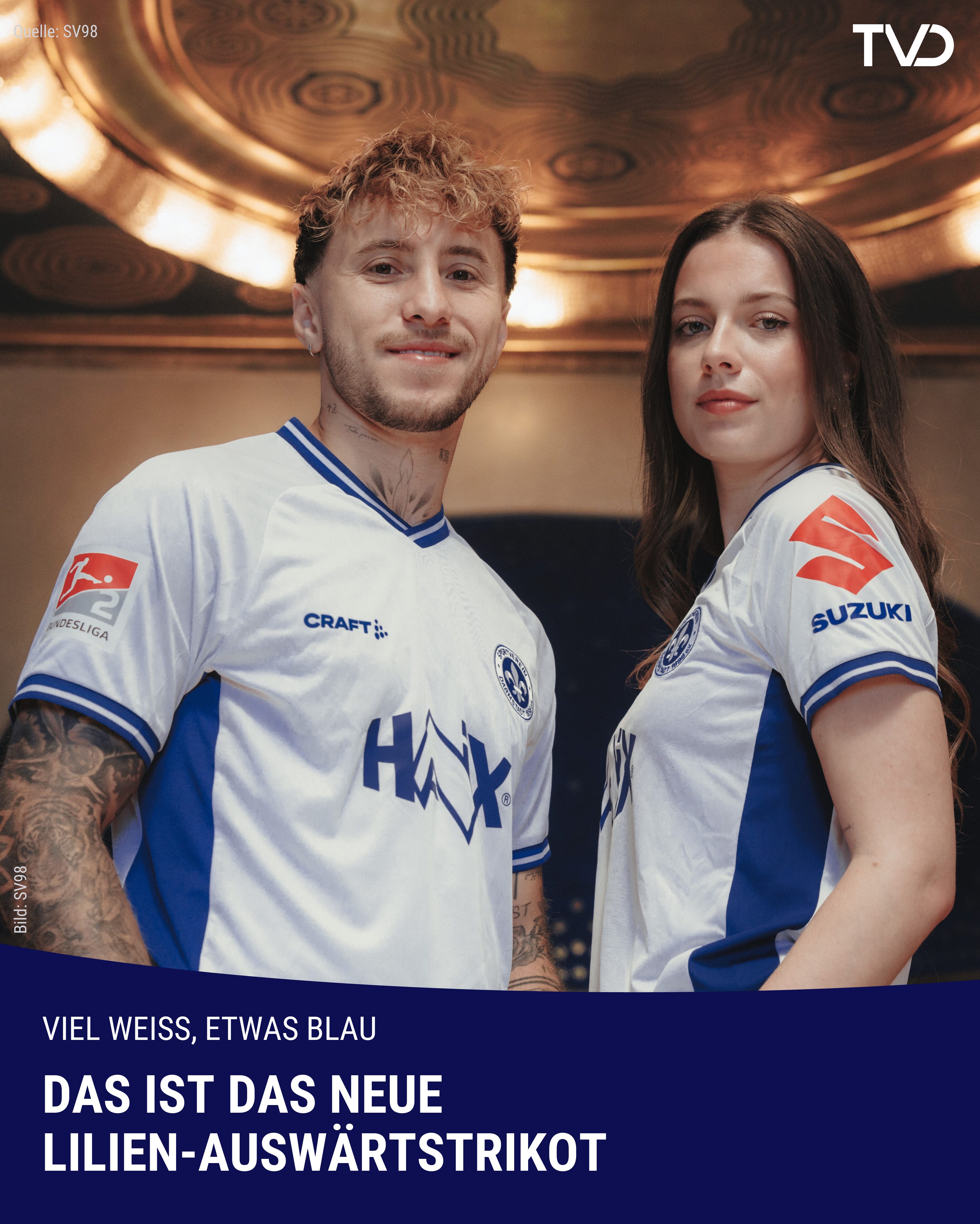 Das ist das neue Lilien-Auswärtstrikot