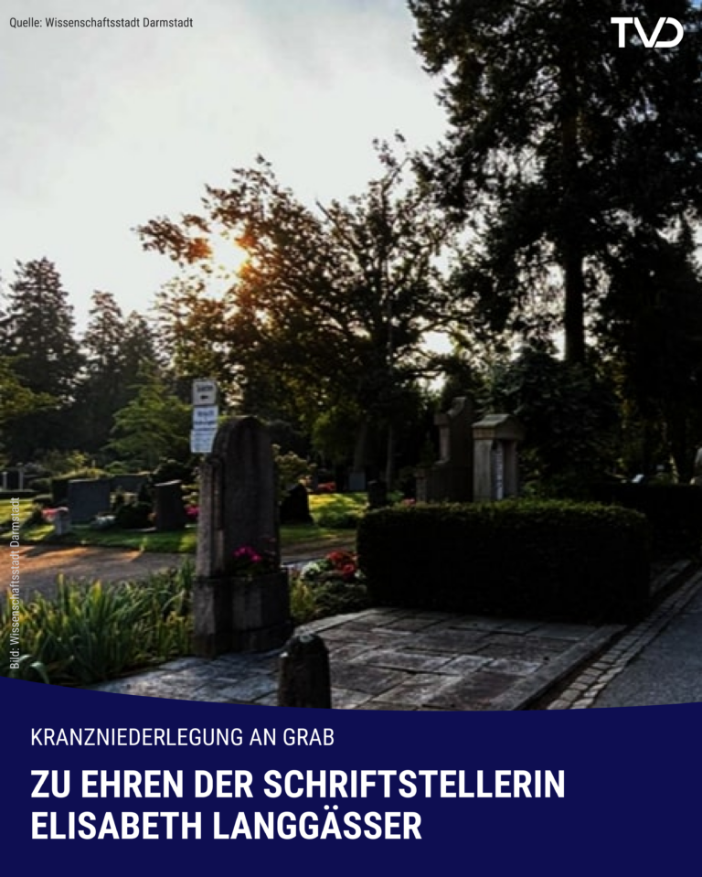 Kranzniederlegung zu Ehren Elisabeth Langgässer