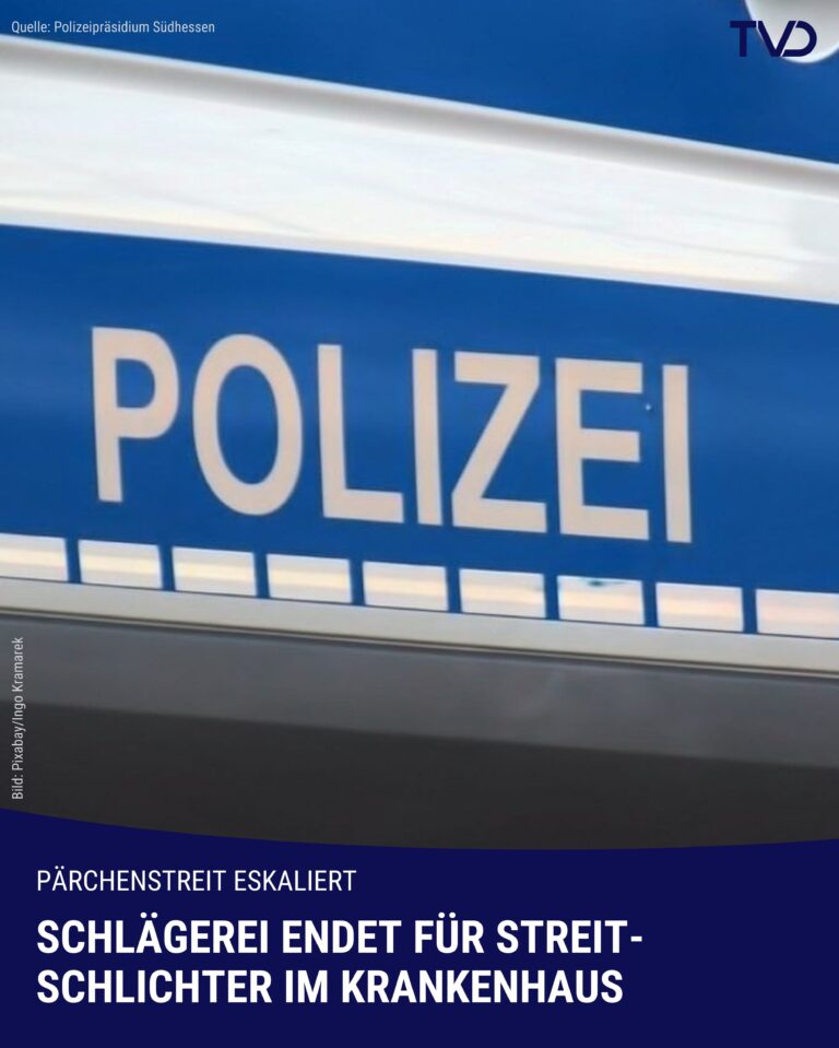 Streit eskaliert – Streitschlichter krankenhausreif geschlagen