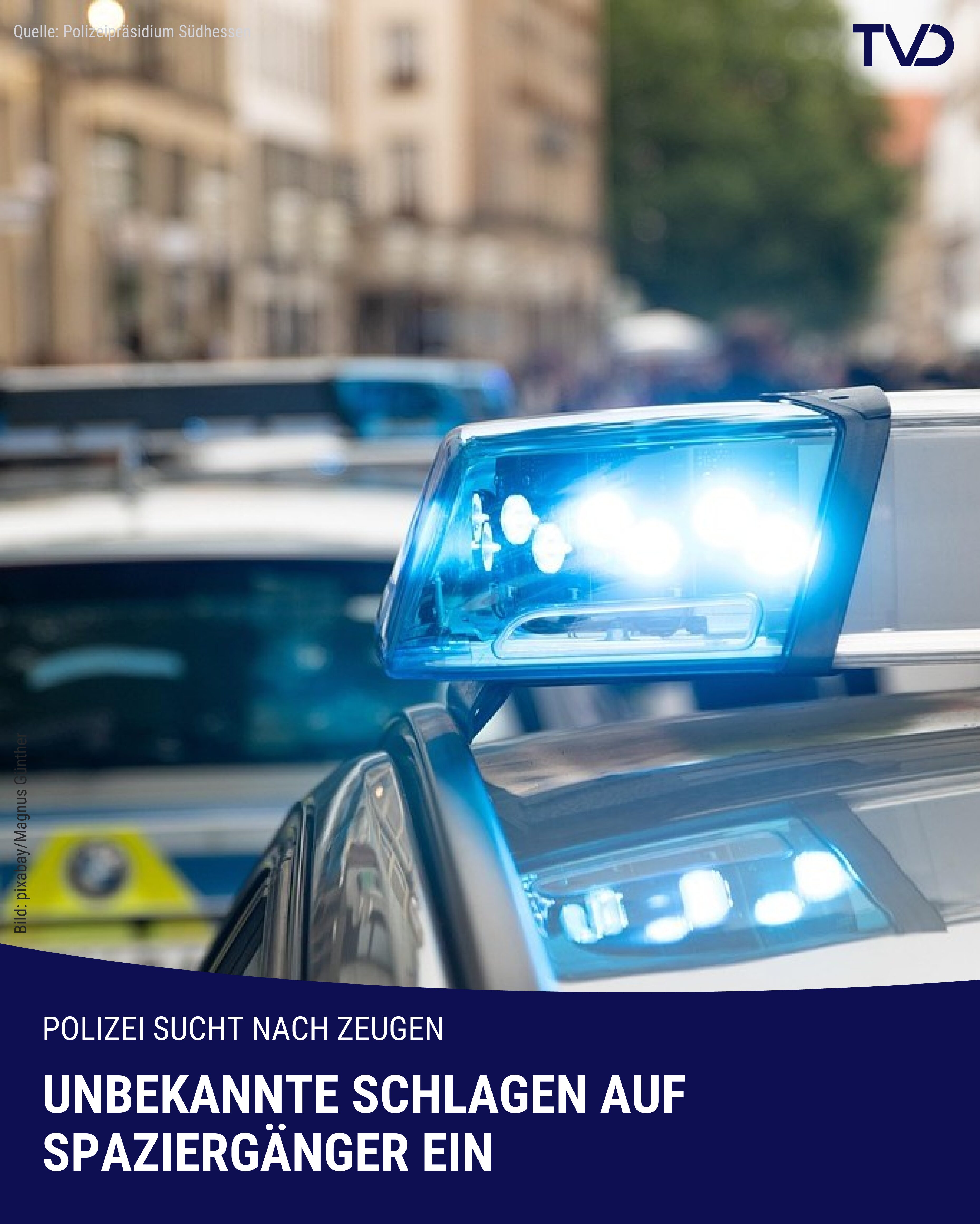 Unbekannte schlagen auf Spaziergänger ein