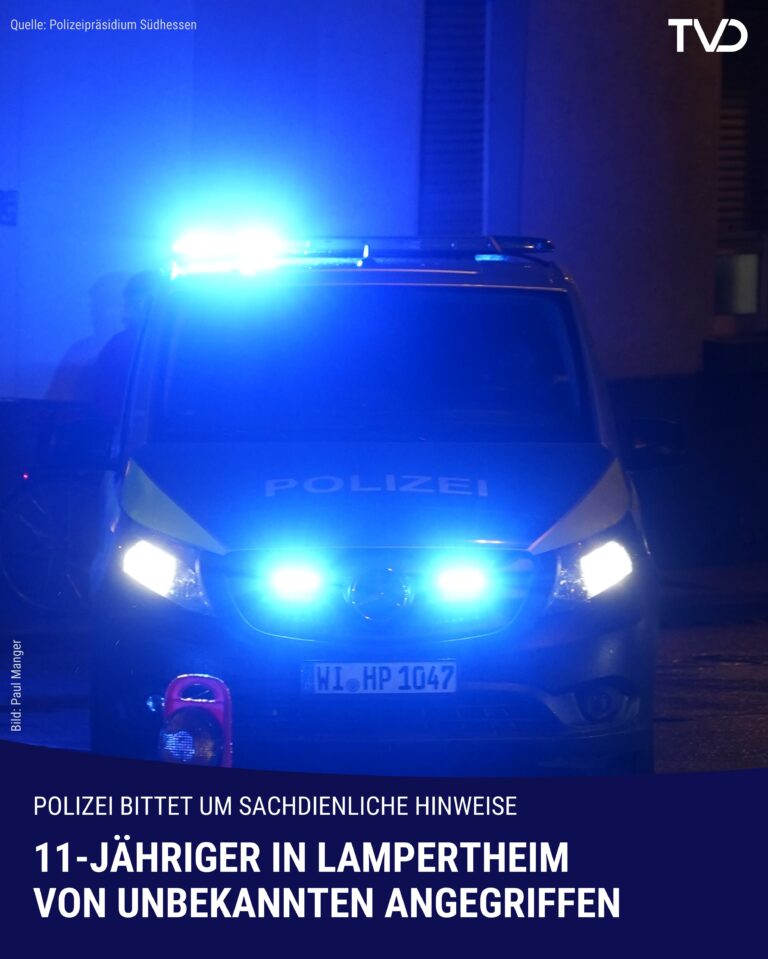 Angrif auf 11-Jährigen in Lampertheim