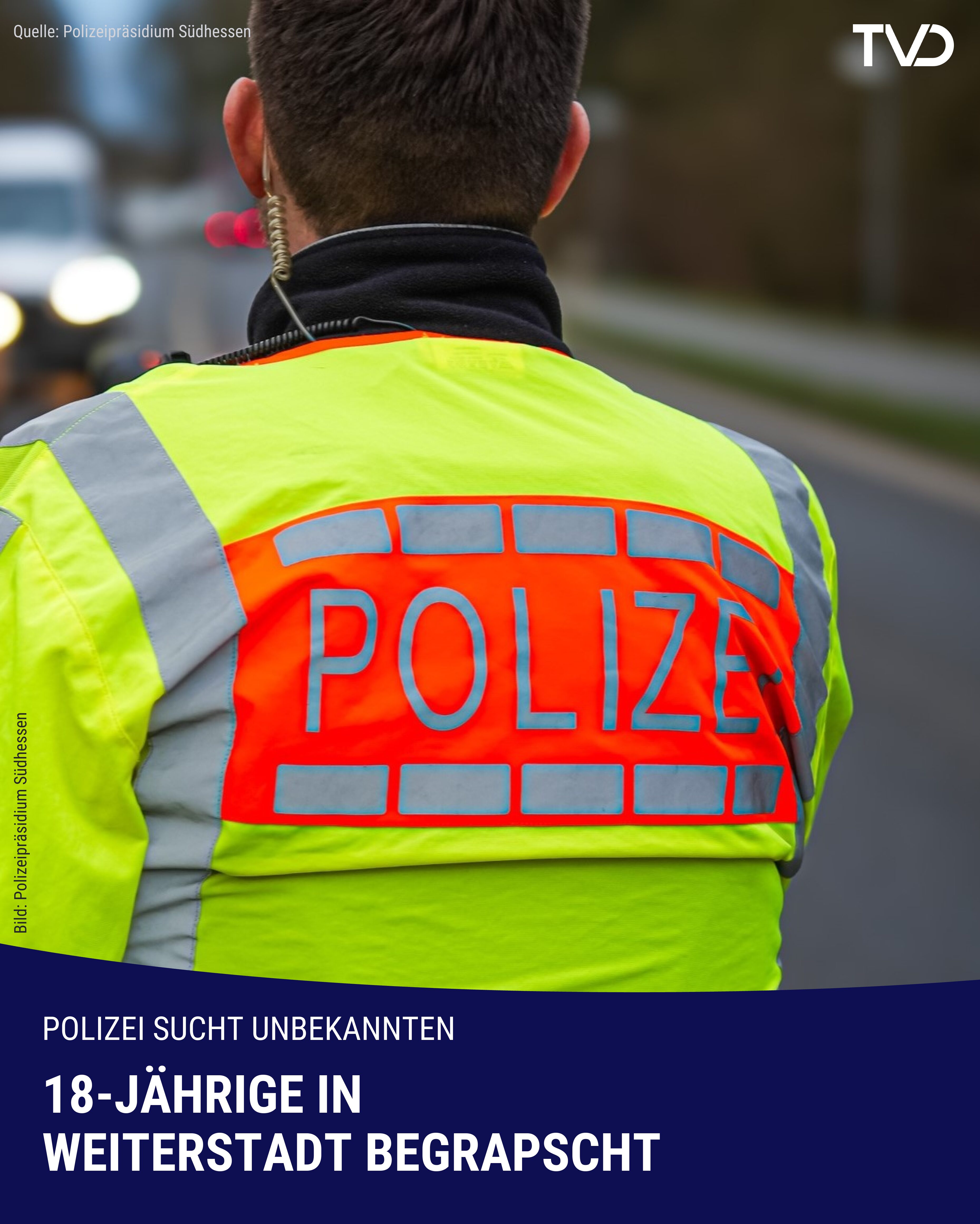 18-Jährige in Weiterstadt begrapscht