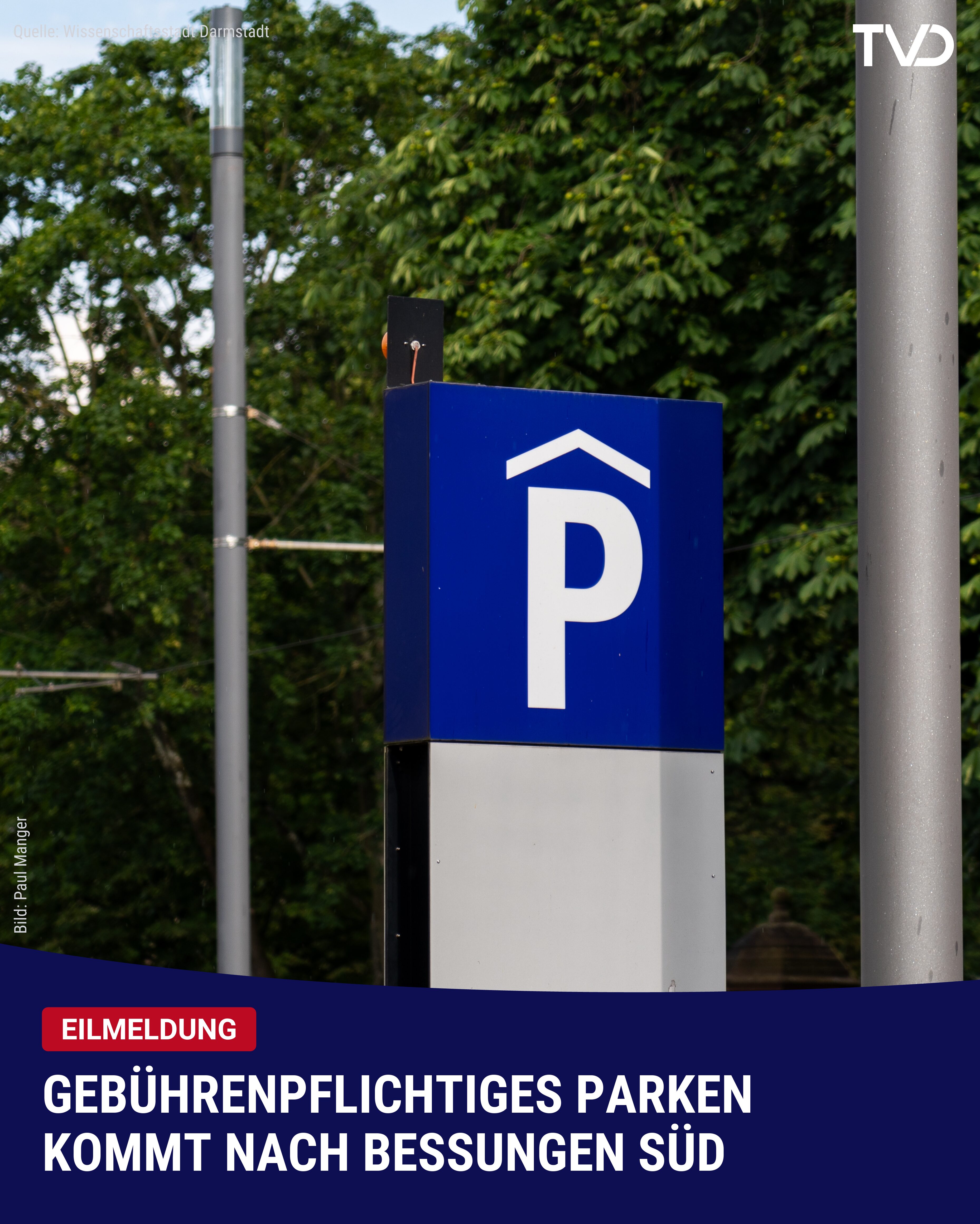 Bessungen Süd bekommt gebührenpflichtiges Parken