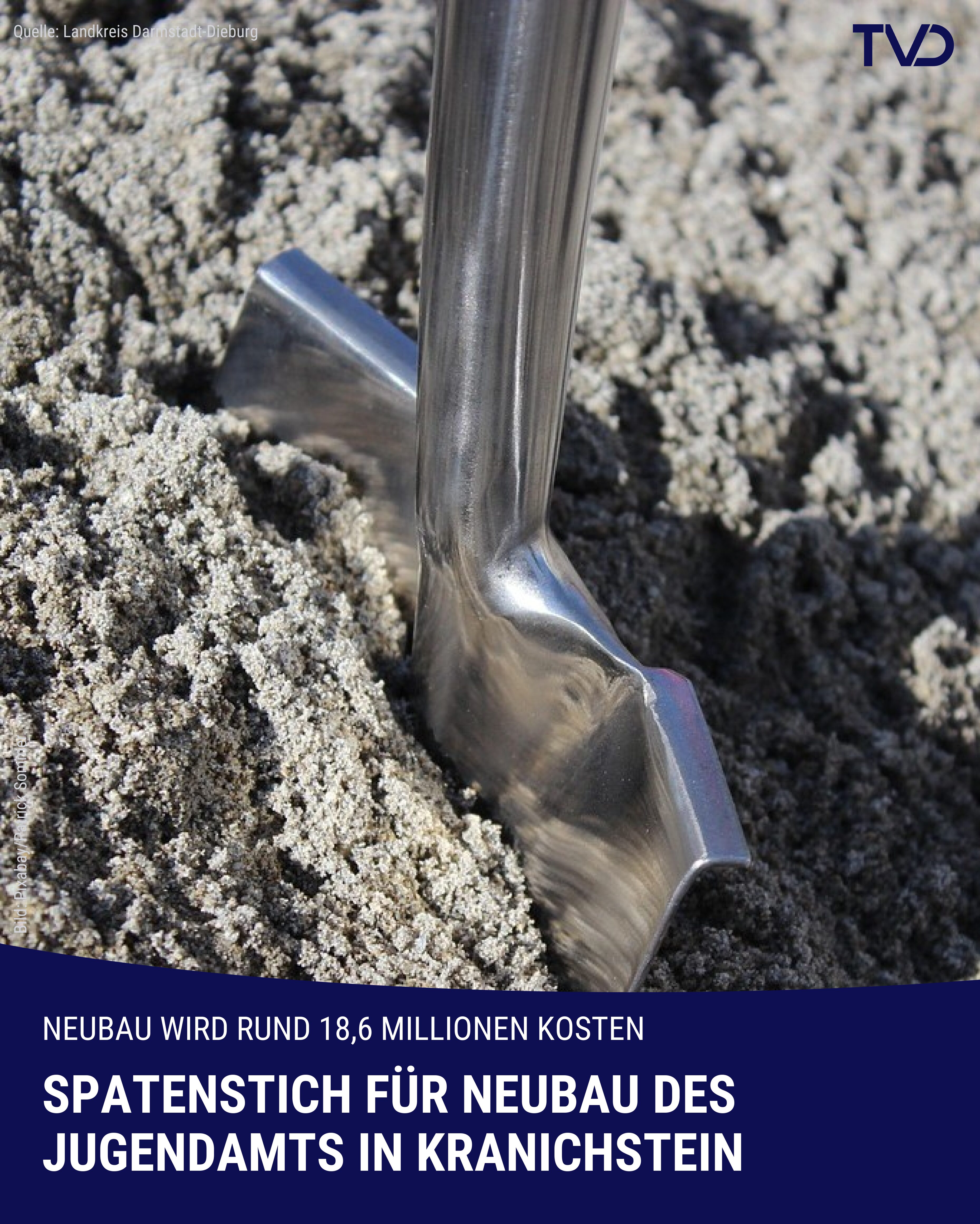 Spatenstich für Neubau des Jugendamts in Kranichstein