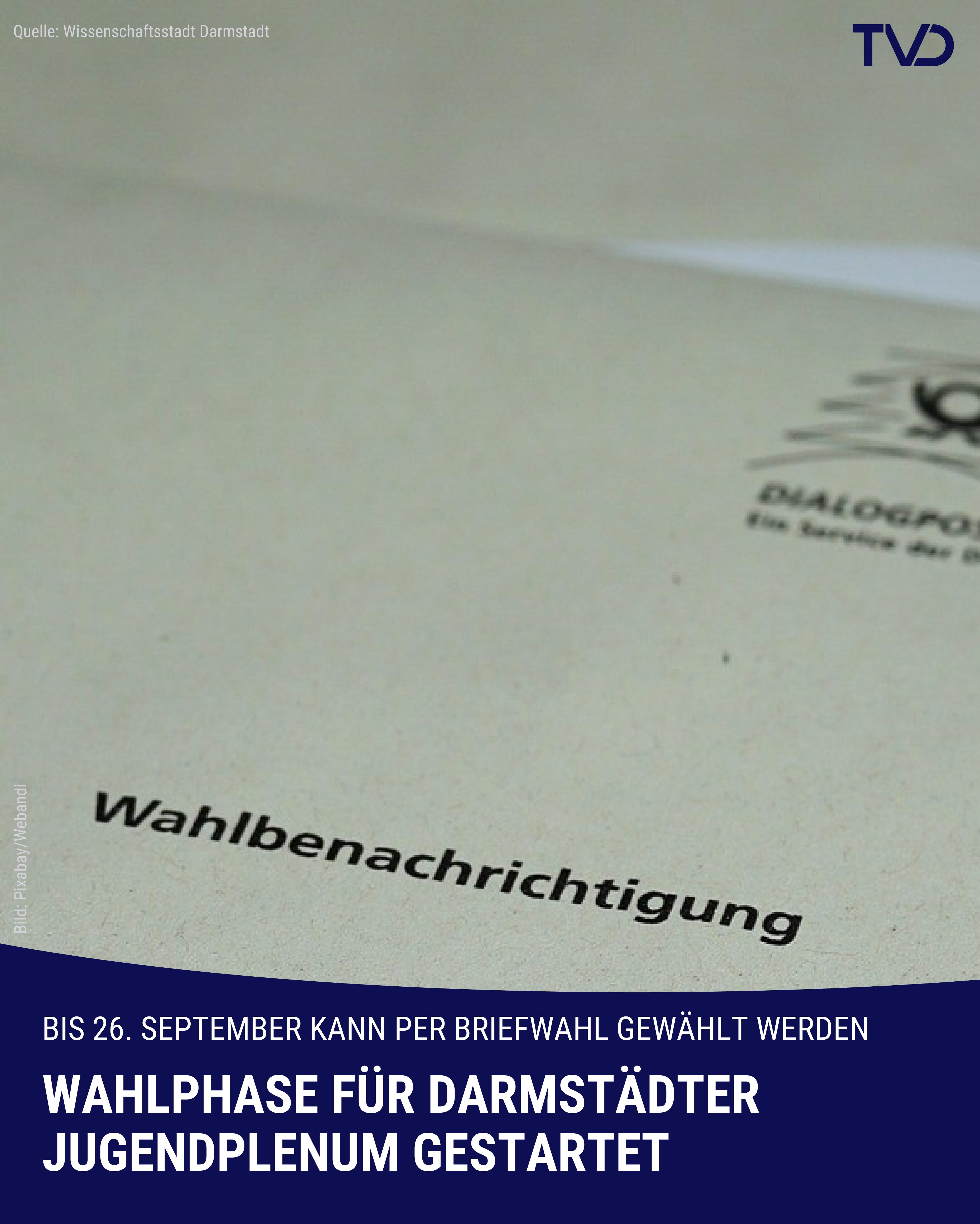 Wahl zum Jugendparlament in Darmstadt gestartet