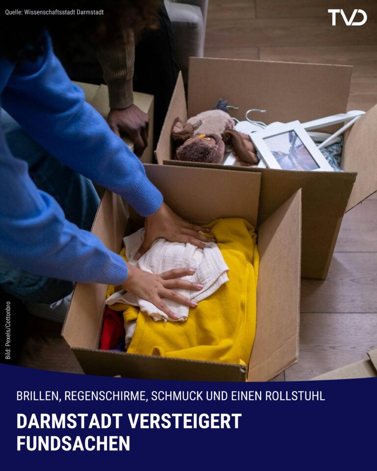 Darmstadt versteigert am Samstag Fundsachen