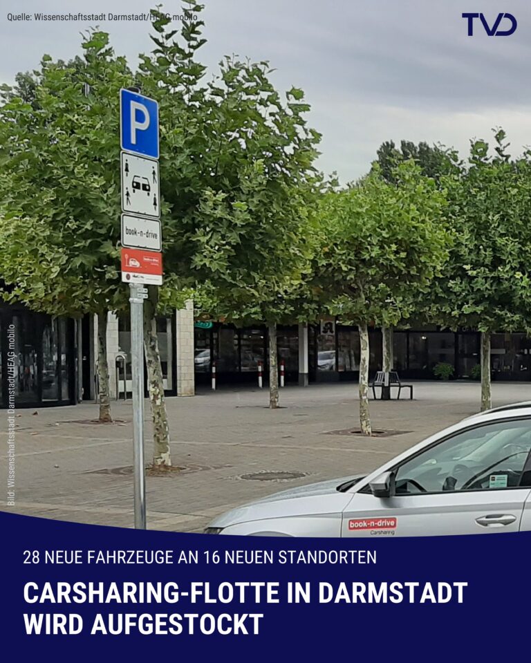 Carsharing-Flotte in Darmstadt wird aufgestockt