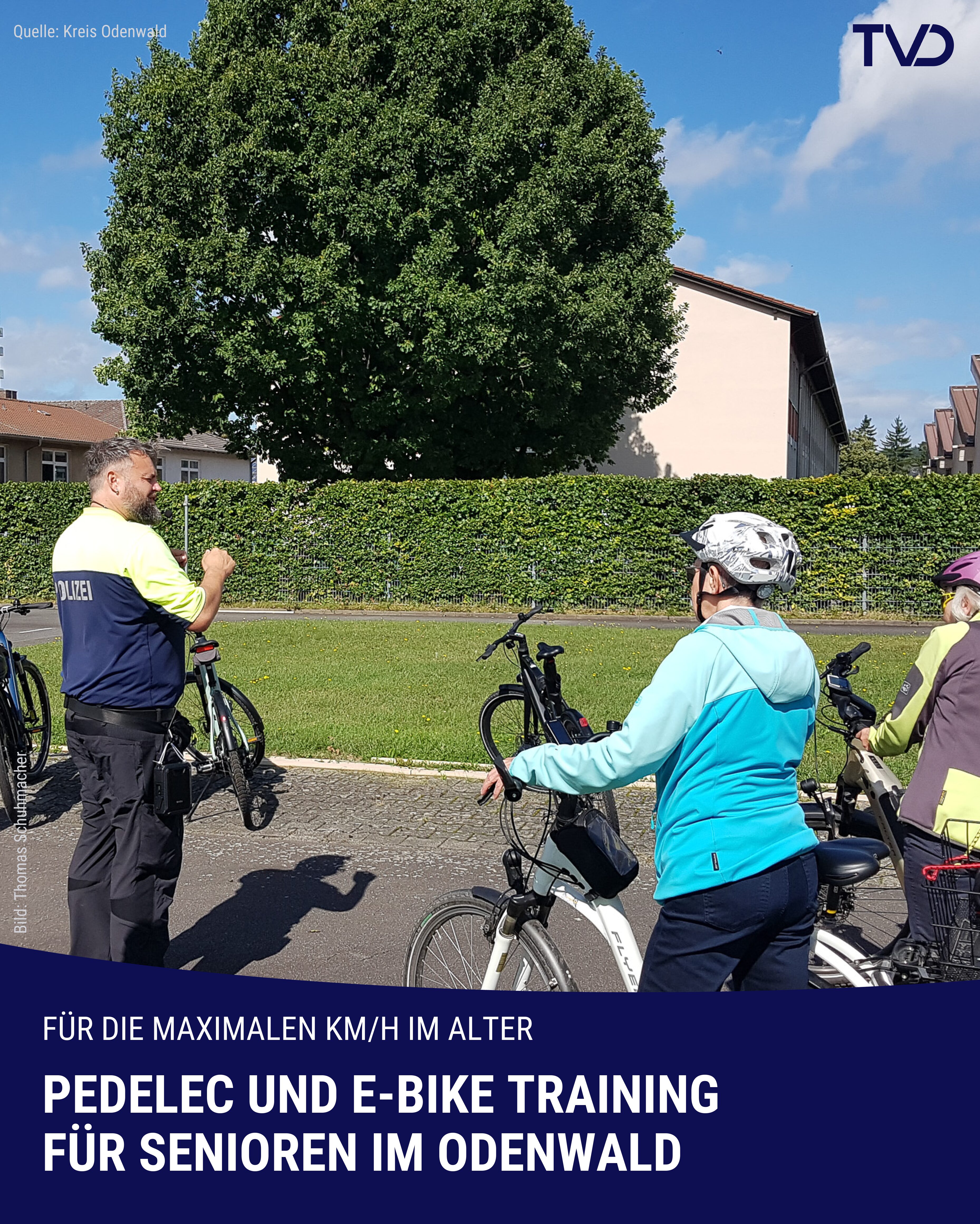 Mehr Km/h im Alter: E-Bike Training im Odenwald