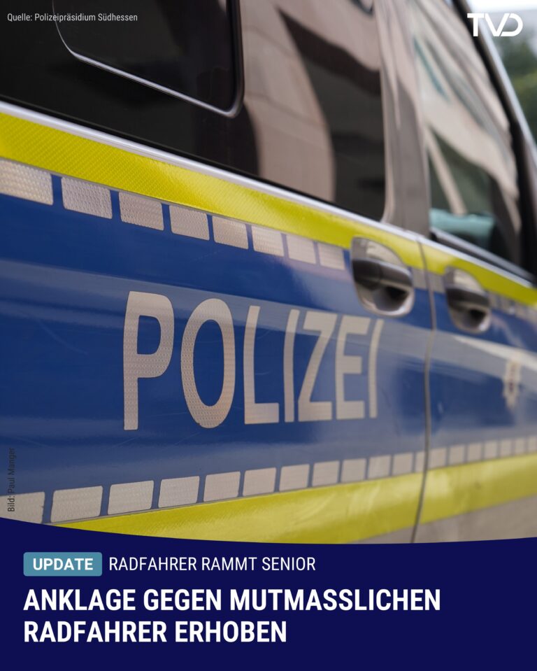 Radfahrer rammt Senior: Anklage gegen mutmaßichen Radfahrer erhoben