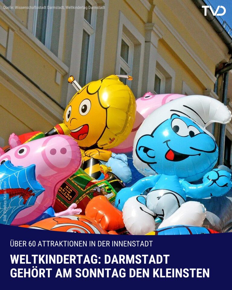 Darmstadt gehört den Kleinsten – Weltkindertag am Sonntag
