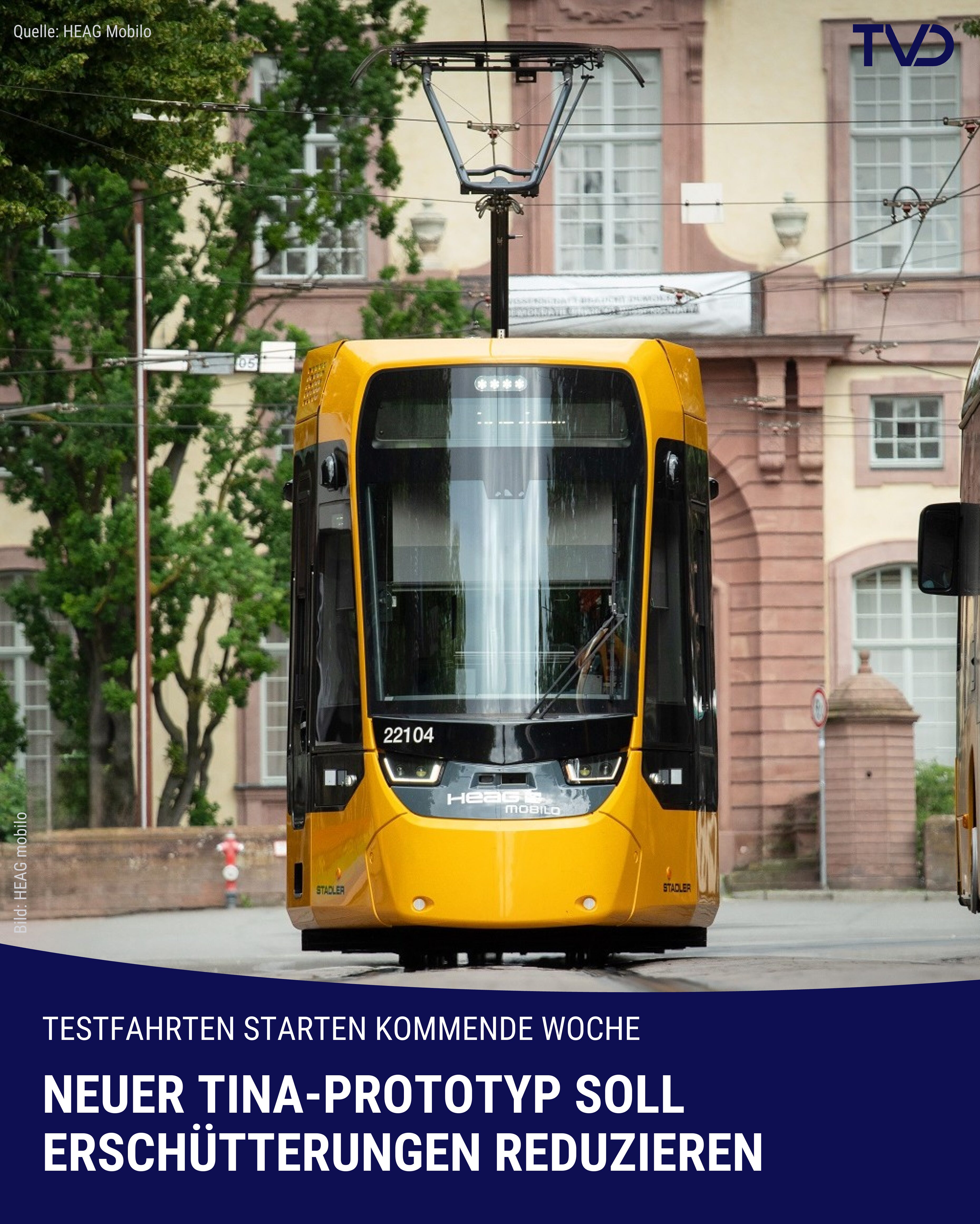 Neuer TINA-Prototyp soll Erschütterungen verhindern