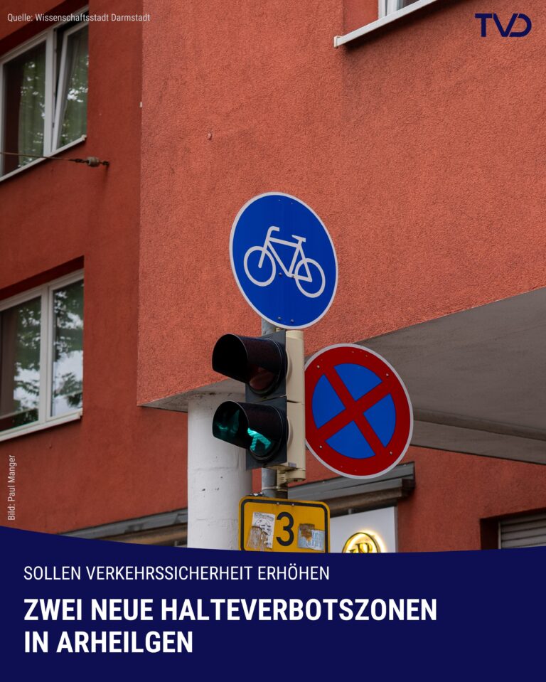 Neue Halteverbote in Arheilgen für mehr Verkehrssicherheit