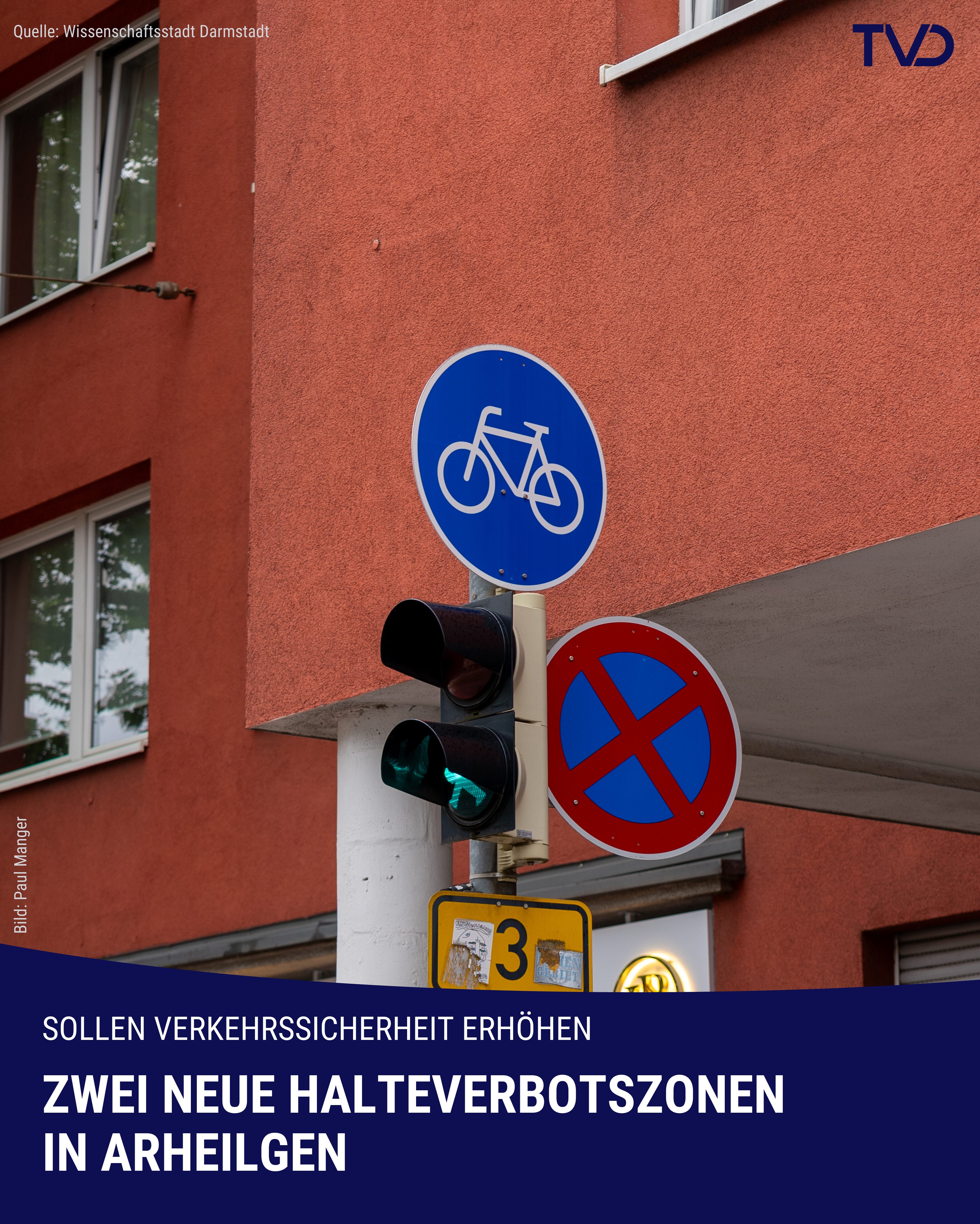 Neue Halteverbote in Arheilgen für mehr Verkehrssicherheit