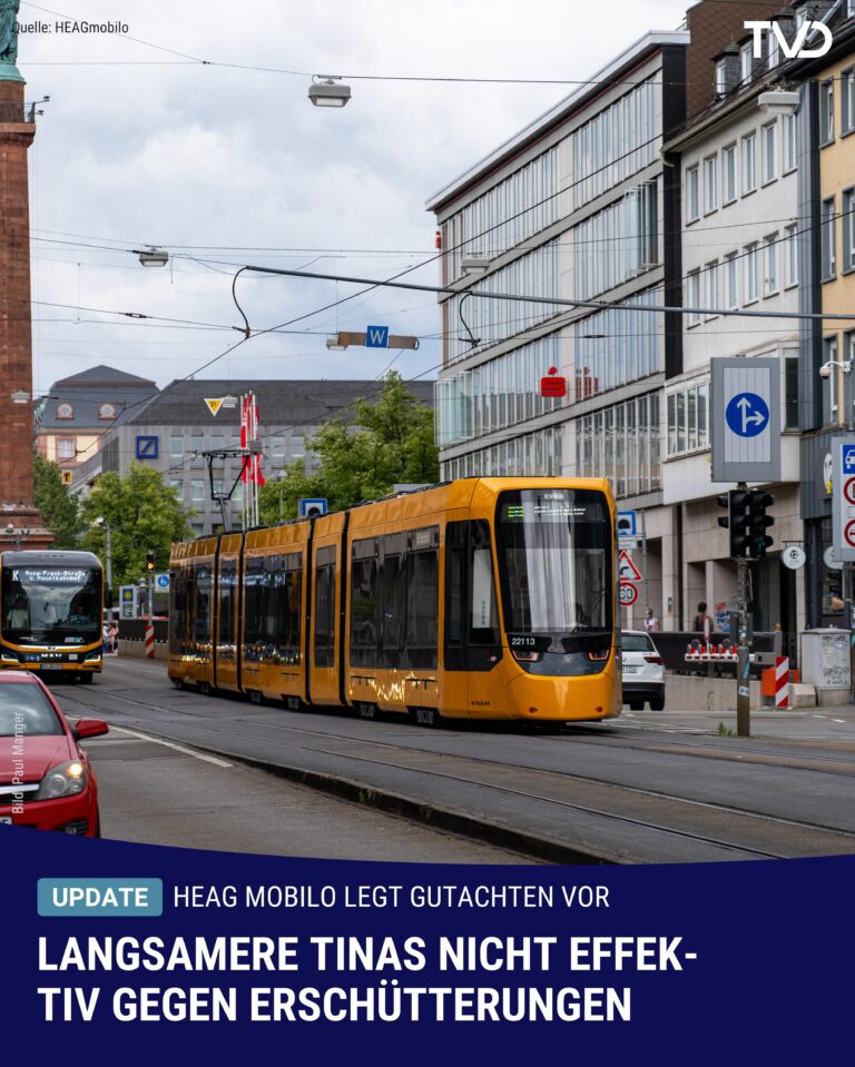 Langsamere TINAs nicht effektiv gegen Erschütterungen