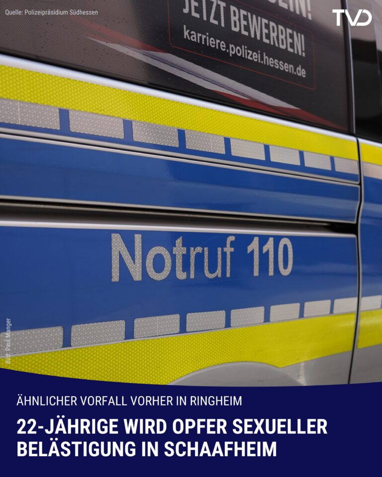 22-Jährige wird in Schaafheim Opfer von sexueller Belästigung