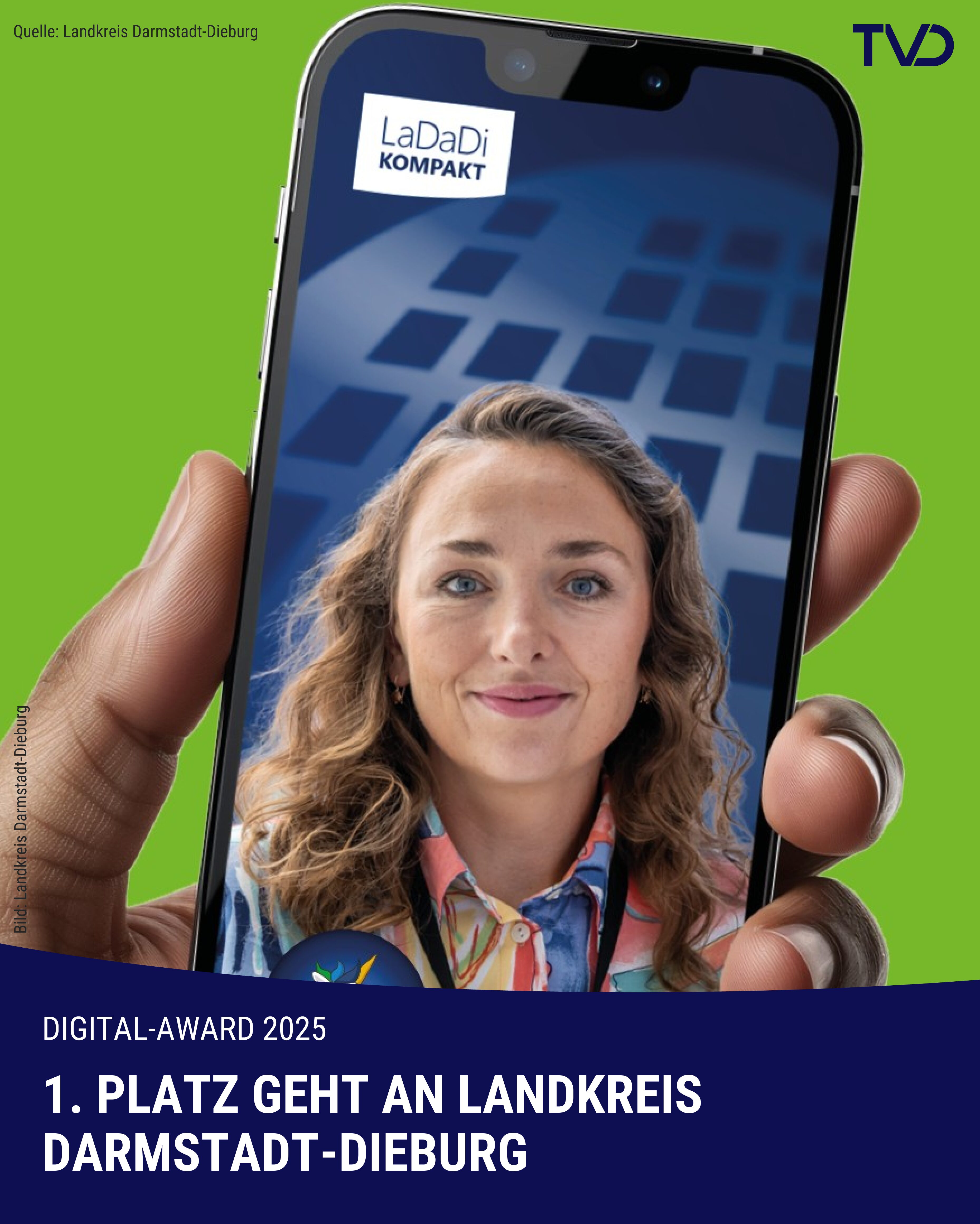 Erster Platz für Nachrichtenformat des Landkreises Darmstadt-Dieburg