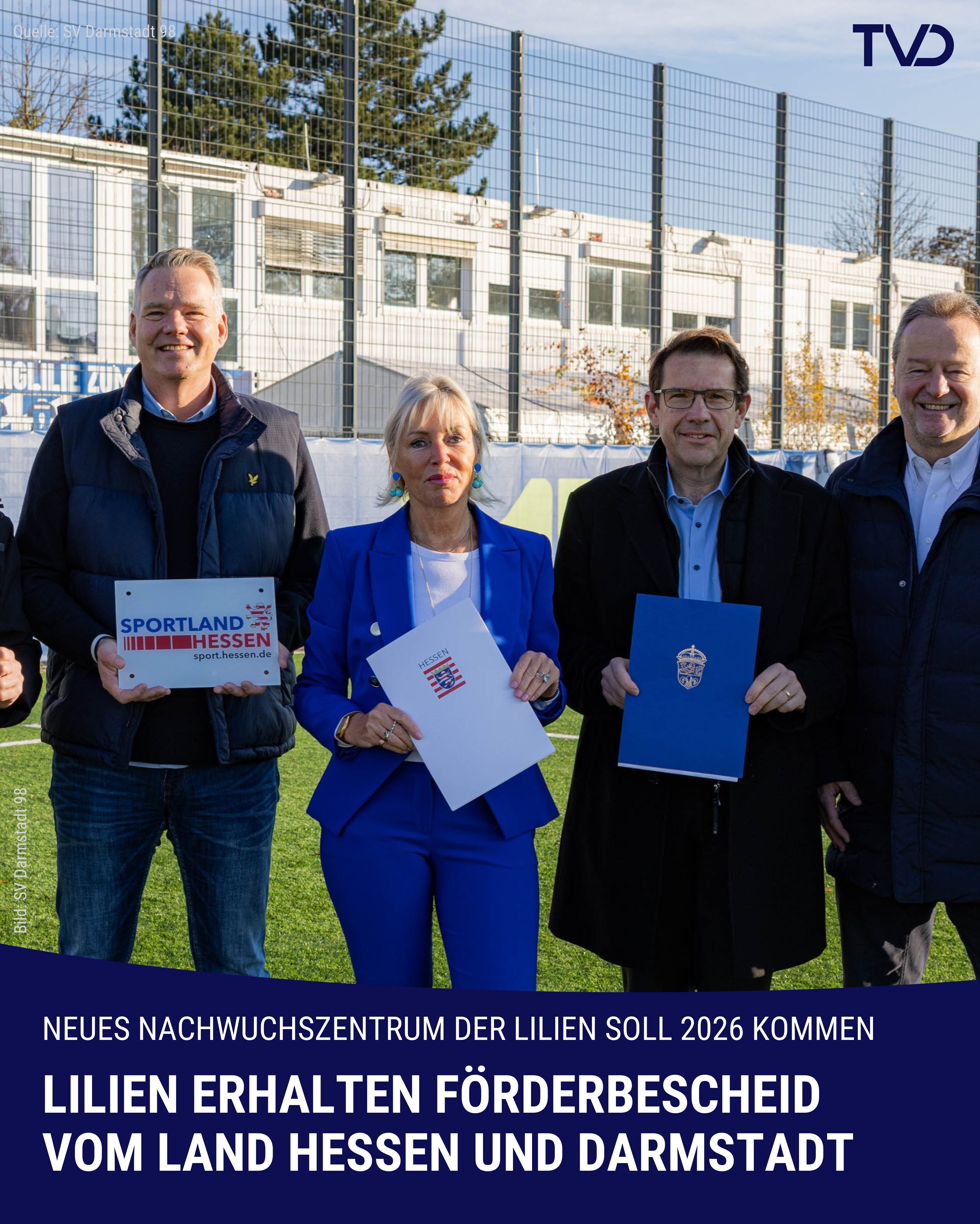 Lilien bekommen neues Nachwuchsleistungszentrum