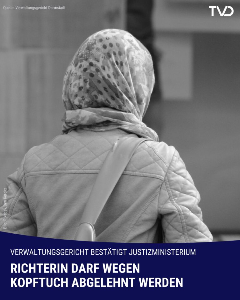Urteil: Richterin darf wegen Kopftuch abgelehnt werden