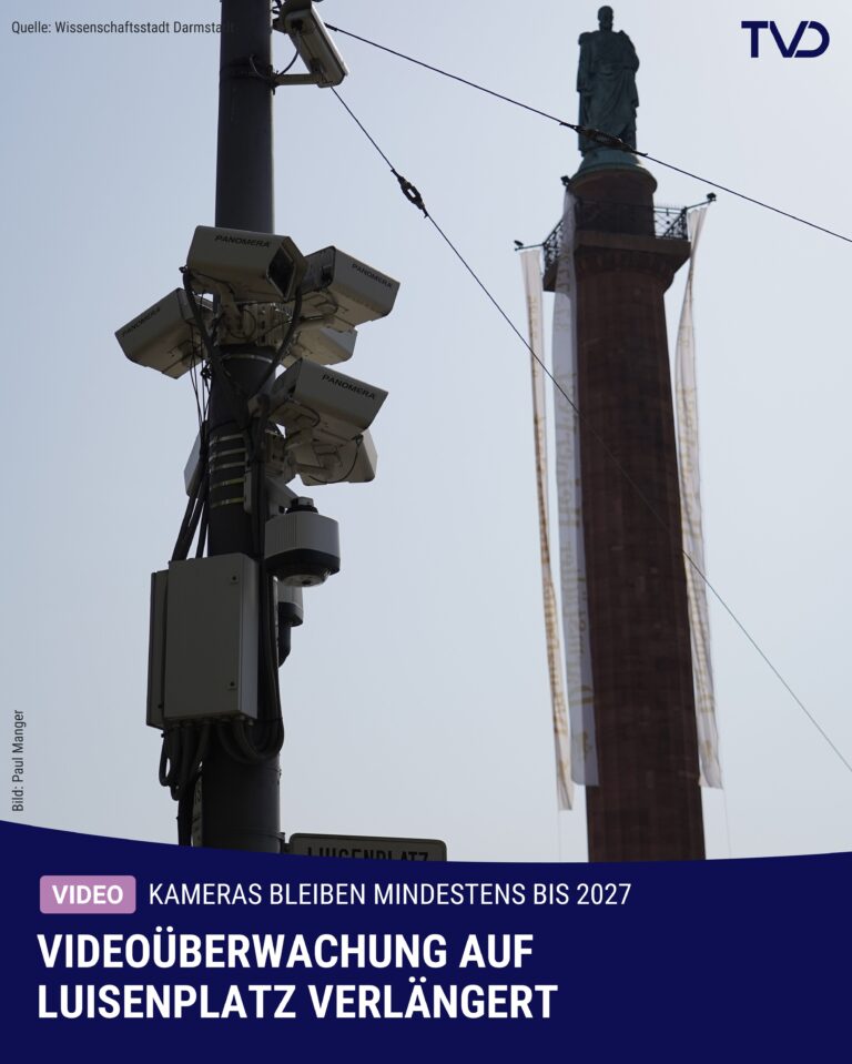 Video-Überwachung auf Luisenplatz verlängert