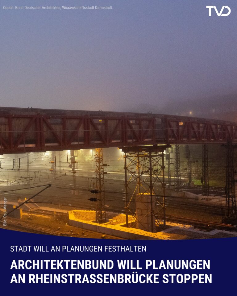 Architektenbund fordert sofortigen Planungs-Stopp bei Rheinstraßenbrücke