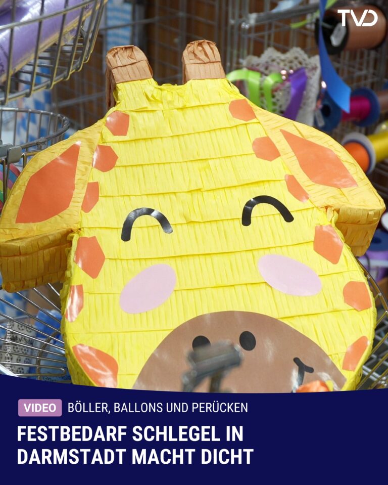 Festbedarf Schlegel in Darmstädter City macht dicht