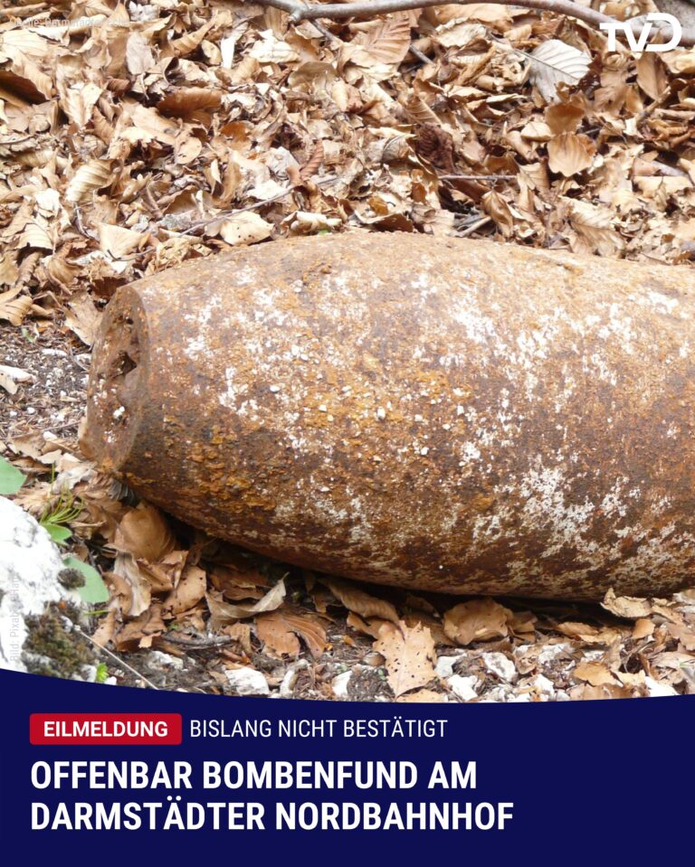 +++ Mutmaßlicher Bombenfund: Entschärfung frühestens Freitag +++