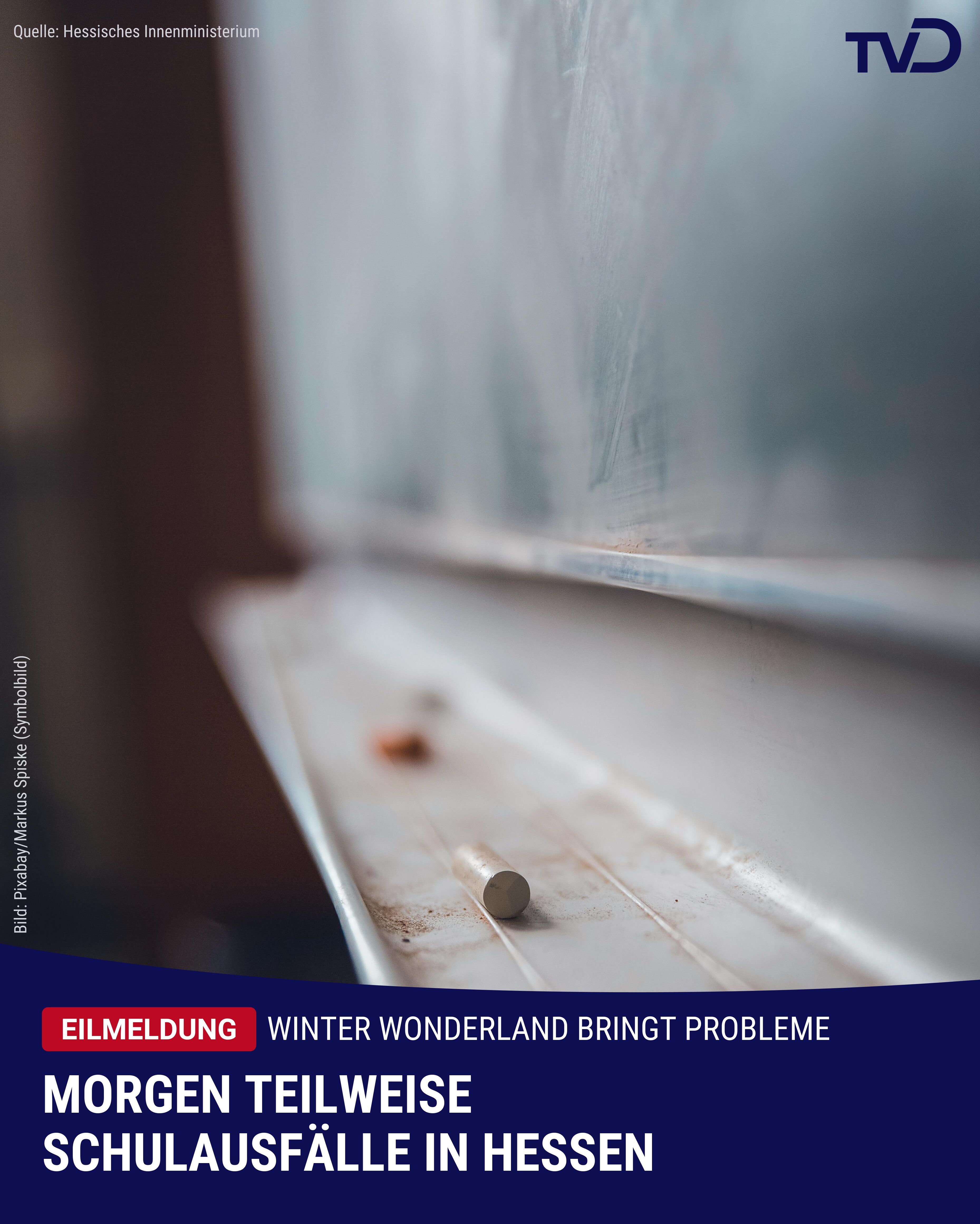 Teilweise Schulausfälle in Hessen