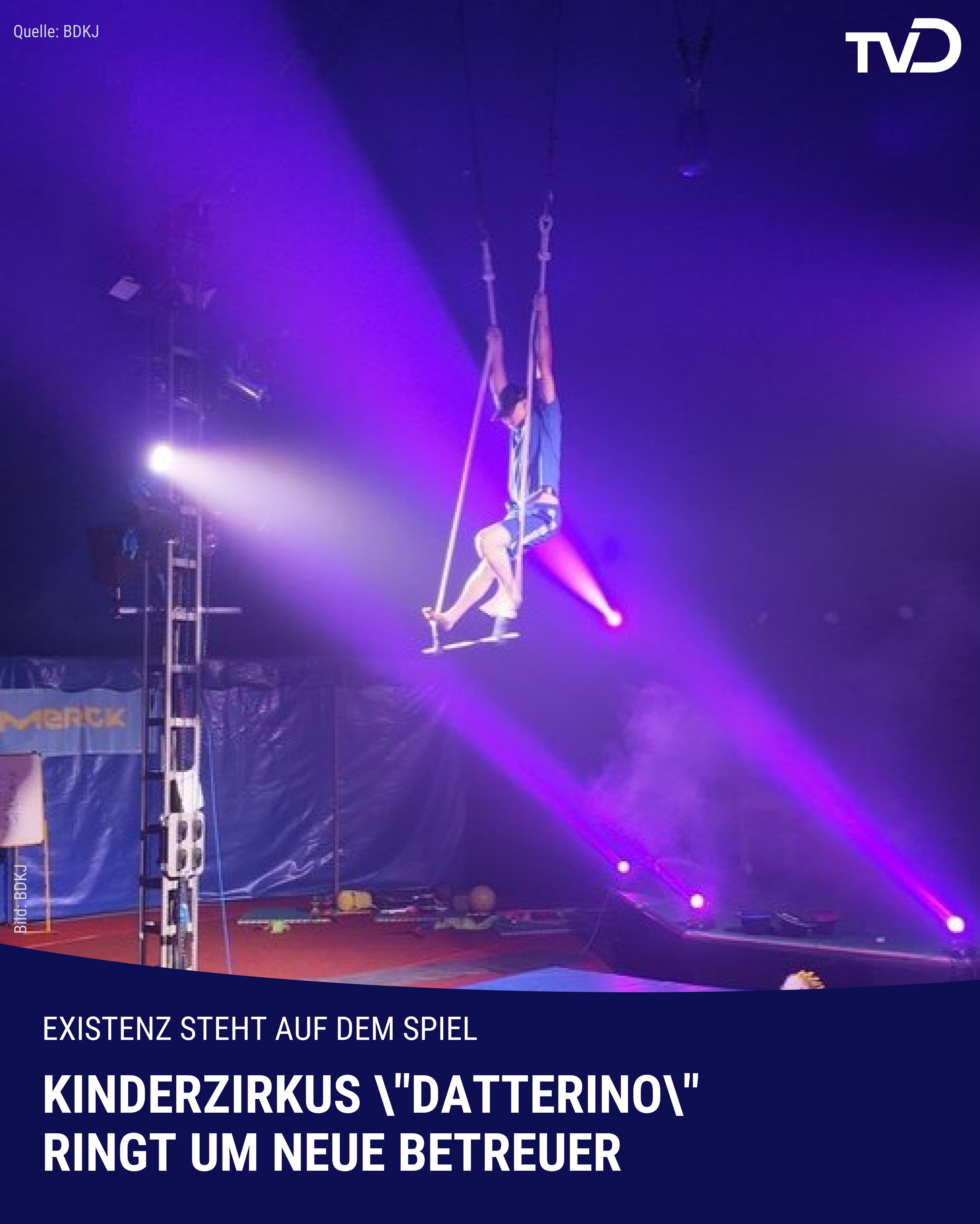 Kinderzirkus „Datterino“ braucht dringend neue Betreuer