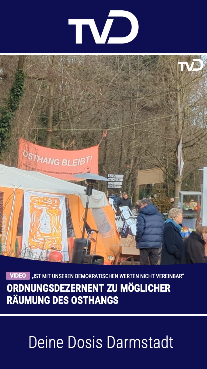 Ordnungsdezernent zu möglicher Osthang-Räumung