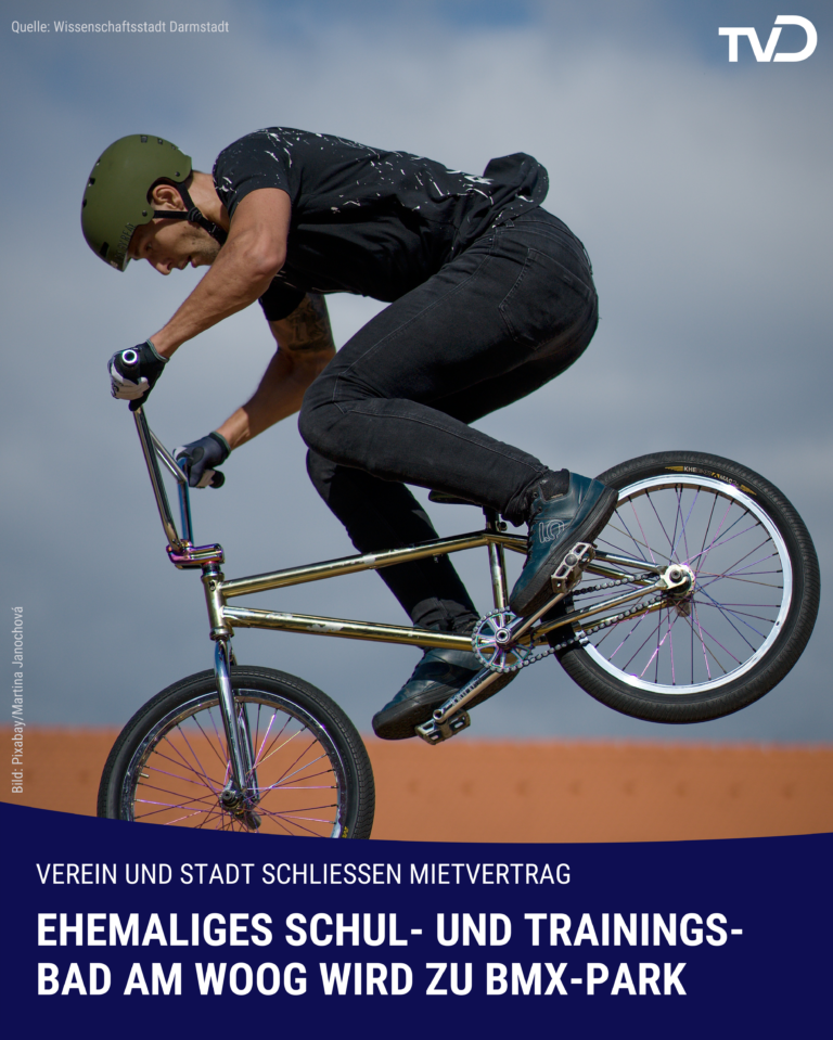 Schul- und Trainingsbad am Woog wird zu BMX-Bikepark