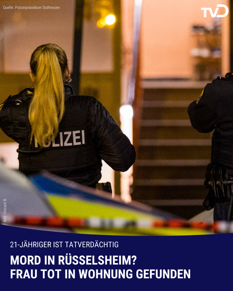 Mord in Rüsselsheim? 32-Jährige tot in Wohnung gefunden
