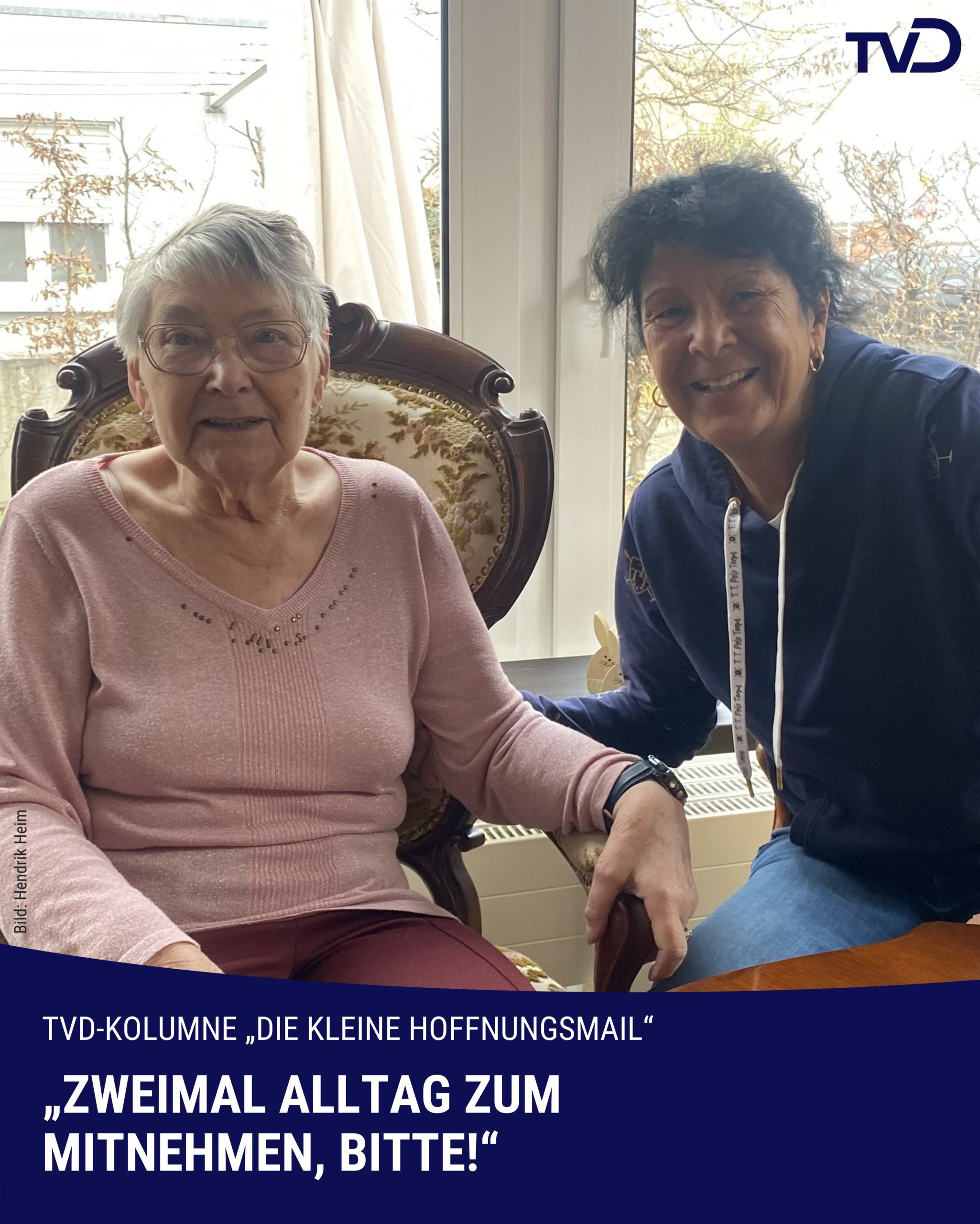 Zweimal Alltag zum Mitnehmen, bitte!