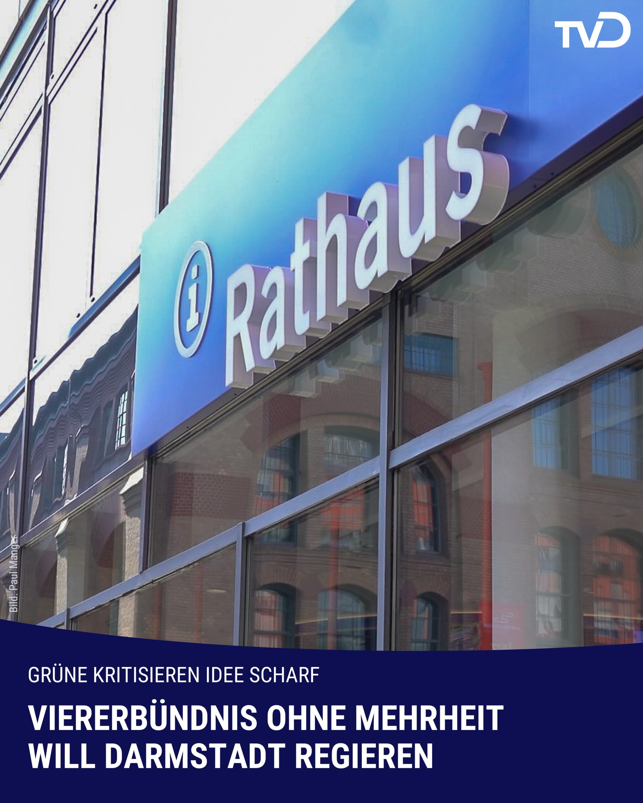 Drei Monate nach Wahl: Viererbündnis ohne Mehrheit will Darmstadt regieren